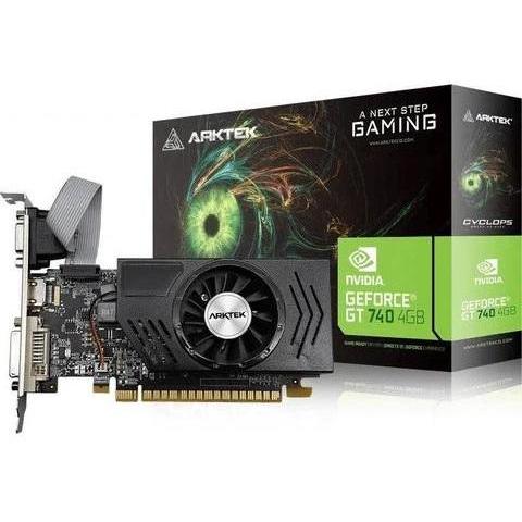 Arktek GeForce GT 740 4GB DDR3 low-profile graphics card