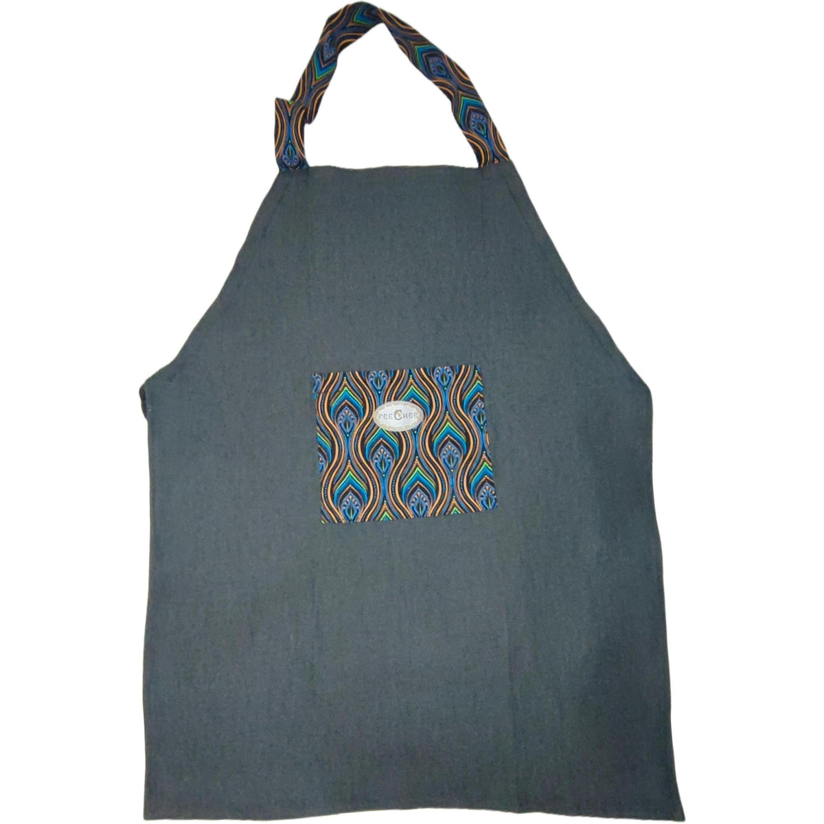 SHWESHWE & DENIM APRON