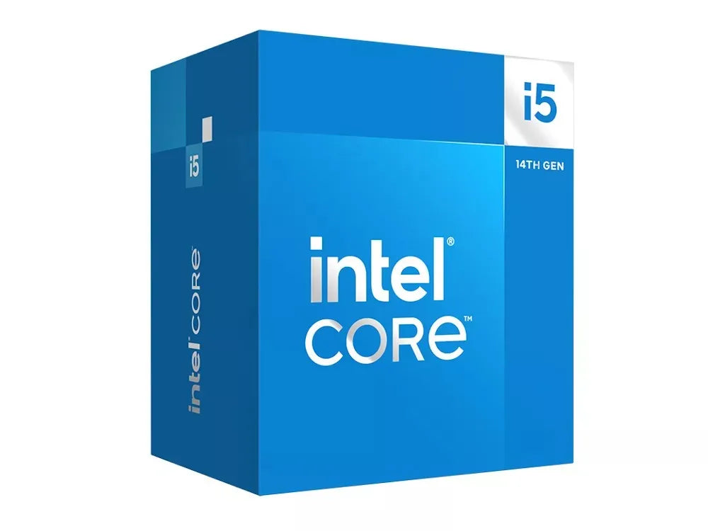 Intel Core i5 14400 Up to 4.7 GHZ; 10 Cores (6P+4E); 16 Thread; 20MB Smartcache; 65W TDP; Intel® Laminar RM1 Cooler included; L