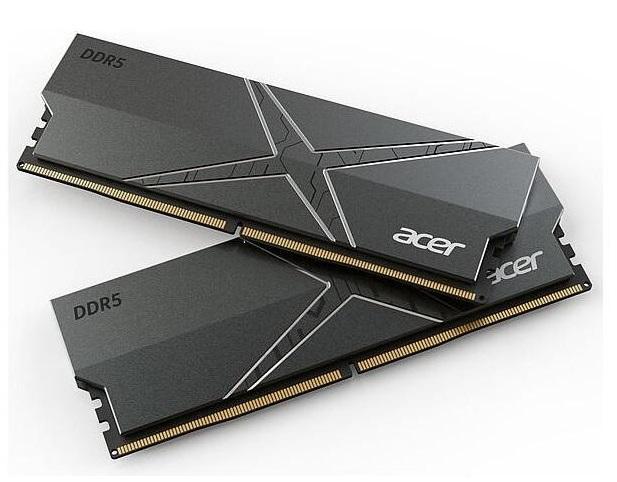 Acer HT200 32GB (2x16GB) DDR5 6000MHz 288-Pin Desktop RAM with Heatsink Kit - Black