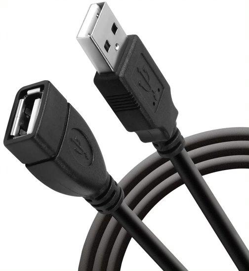USB EXTENSION CABLE M-F 1.5M