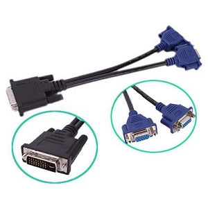 DVI TO VGA SPLITTER CABLE