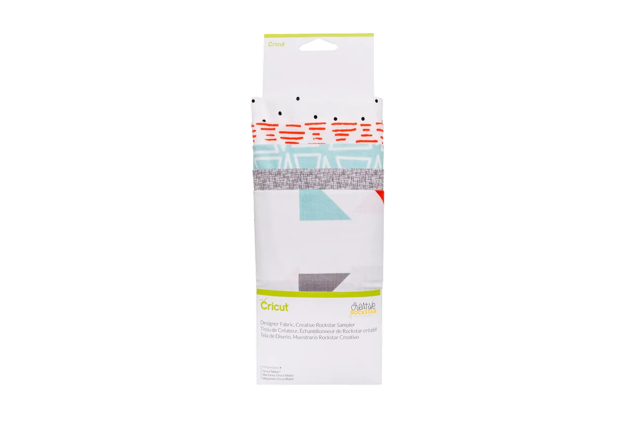 2004214 - Cricut Designer Fabric Sampler Rockstar 30x66cm