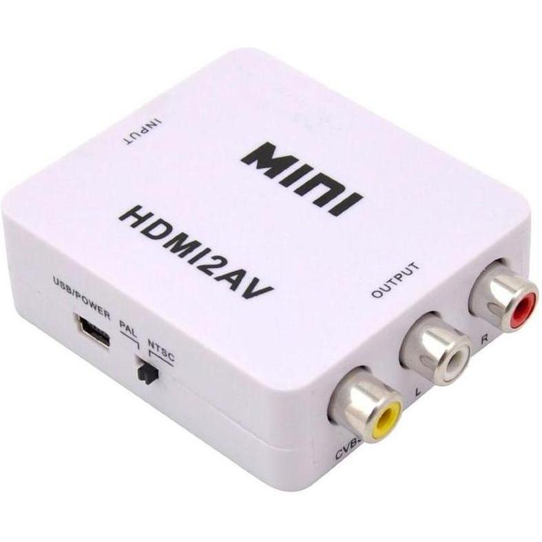 To help users convert the high quality of the HDMI video signal into normal CVBS signal (standard-definition 480i,576i). So you can play on TV,VHS VCR,DVD recorders etc. and support NTSC and PAL two TV format.