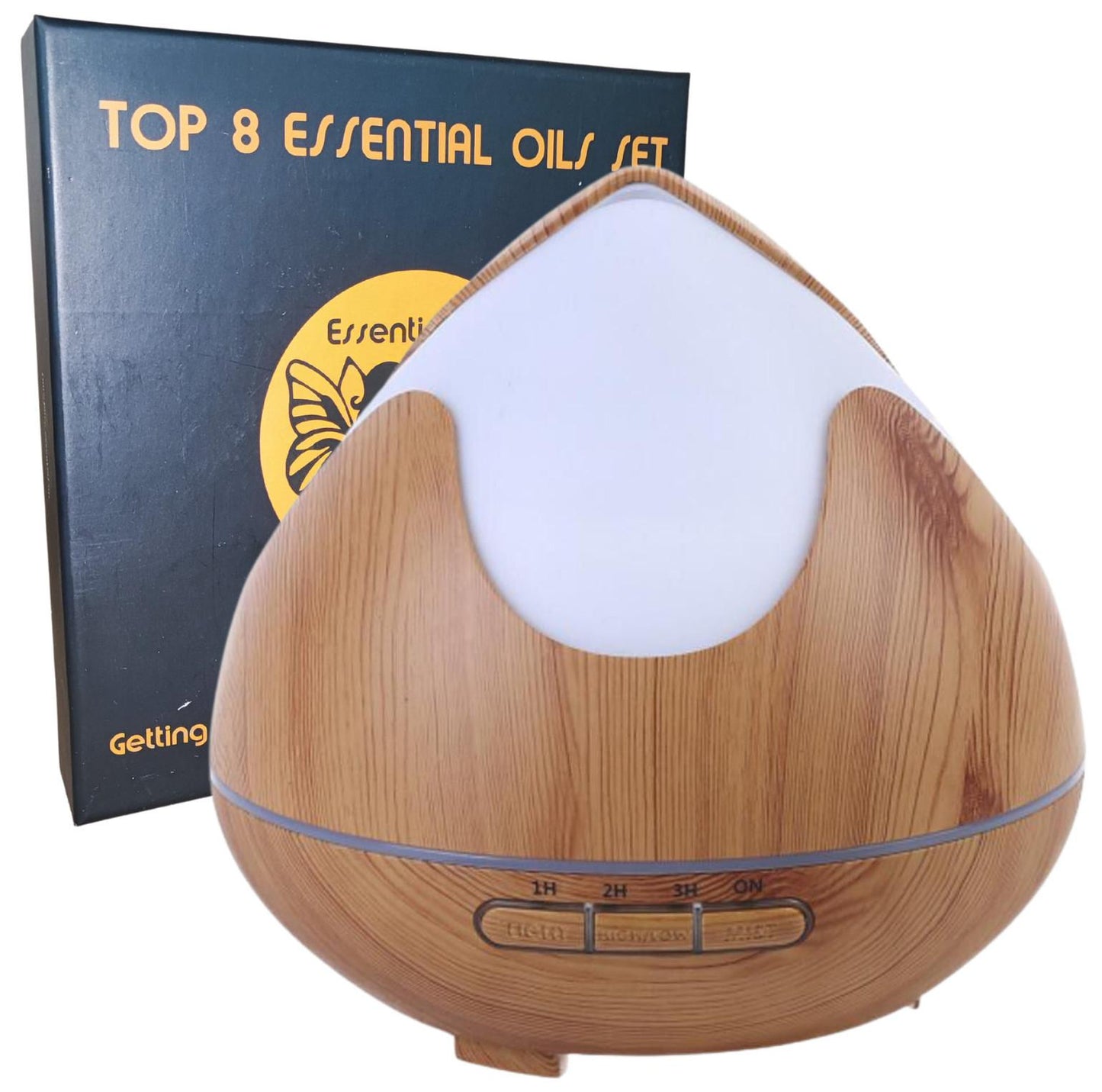 B: 300ML PYRAMID LIGHT + ESS OIL SET