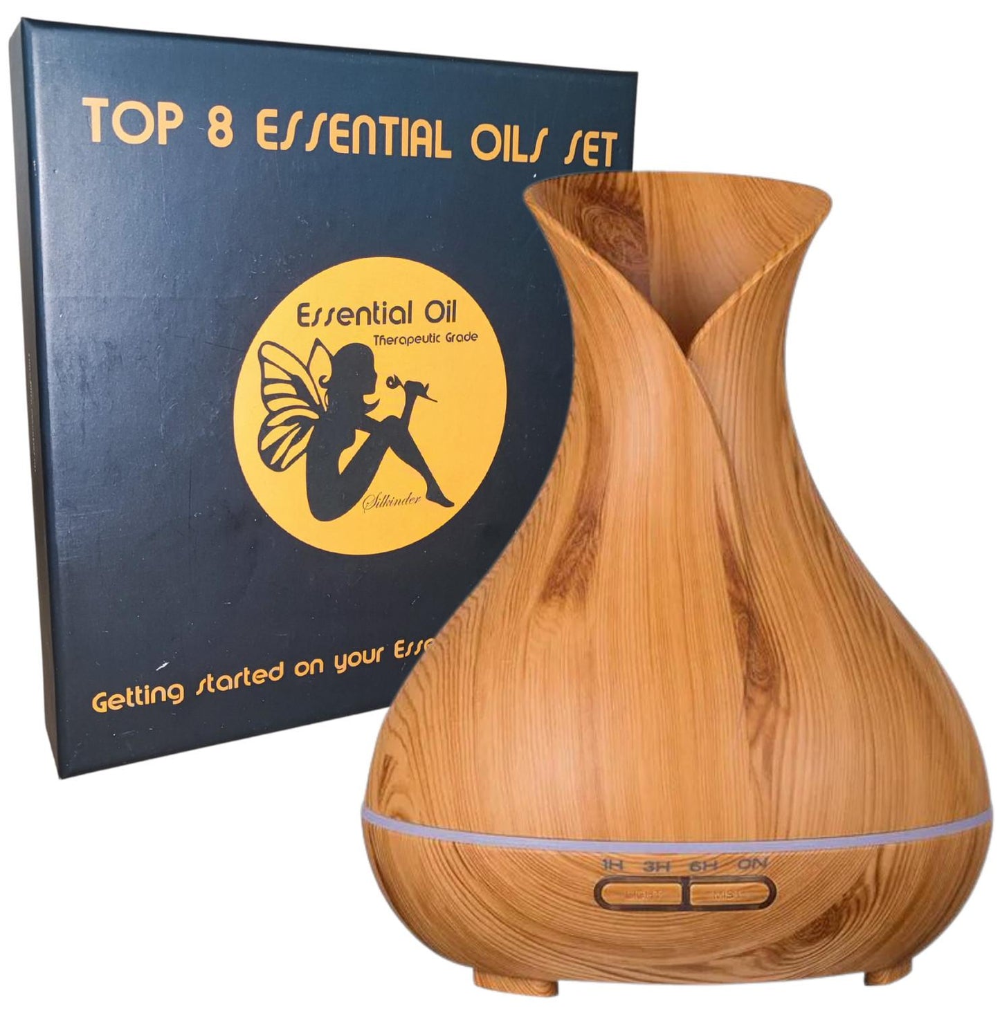 B: 400ML TULIP LIGHT + ESS OIL SET