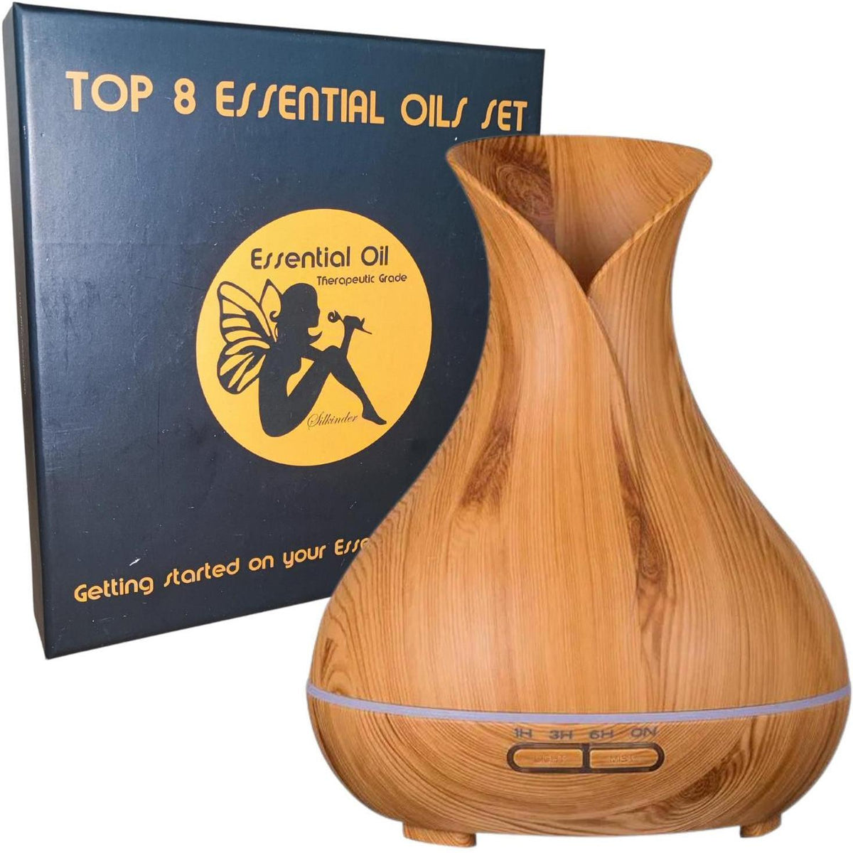 B: 400ML TULIP LIGHT + ESS OIL SET
