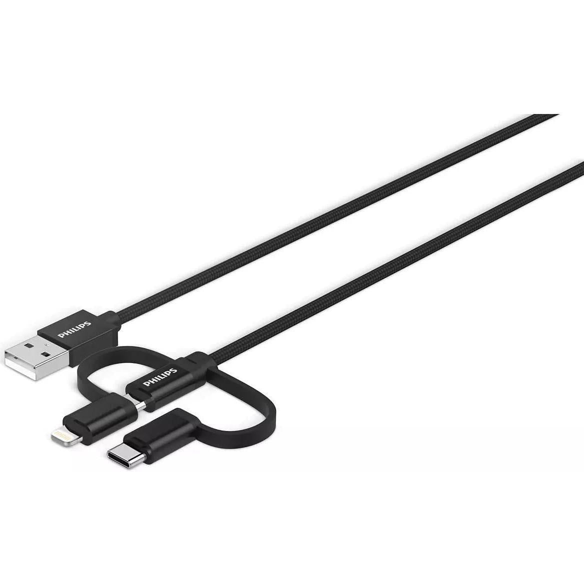 Micro USB + LIGHTNING + TYPE-C