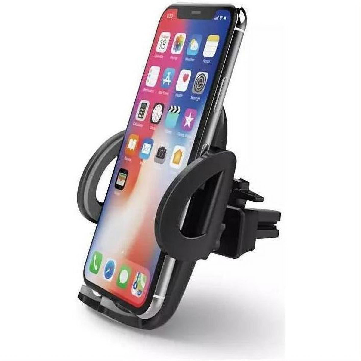 Philips Universal Car Mount – Adjustable Phone Holder for Dashboard securely holds your smartphone for safe driving.
