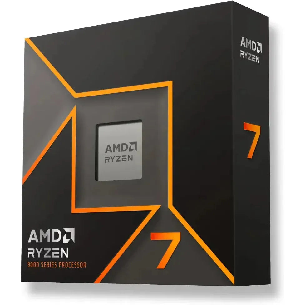 AMD Ryzen 7 9700X 8-Core/ 16-Threads; Socket AM5; 40MB Cache; 65W Processor with Radeon Graphics BOX