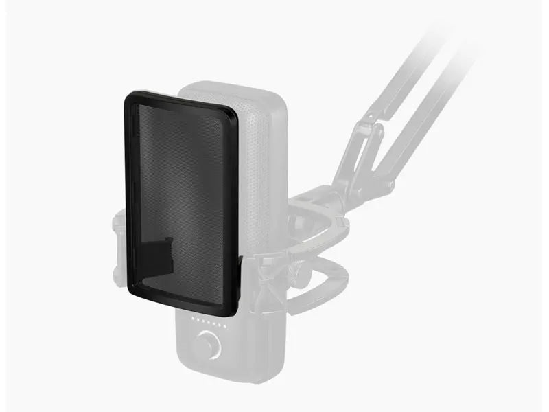 Elgato Wave Pop Filter - Dual-layer steel mesh; Air current diffusion.