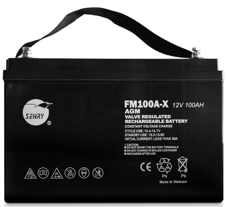 RCT SENRY 6FM100A-X FULLY-SEAL LEAD ACID