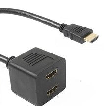 HDMI SPLITTER ADAPTER (2 X SPLITTER)