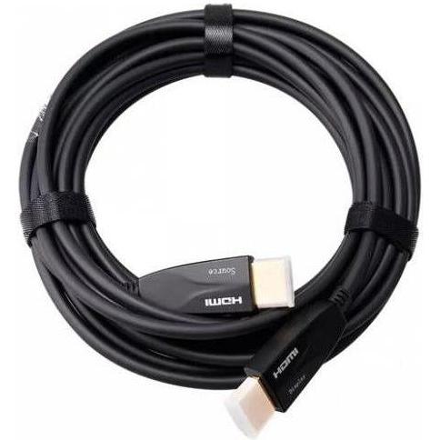 MicroWorld HDMI 30M Fiber Optic Cable - 8K@60Hz, 48Gbps, HDR10 for Ultra Long-Distance ensures superior 8K video quality.