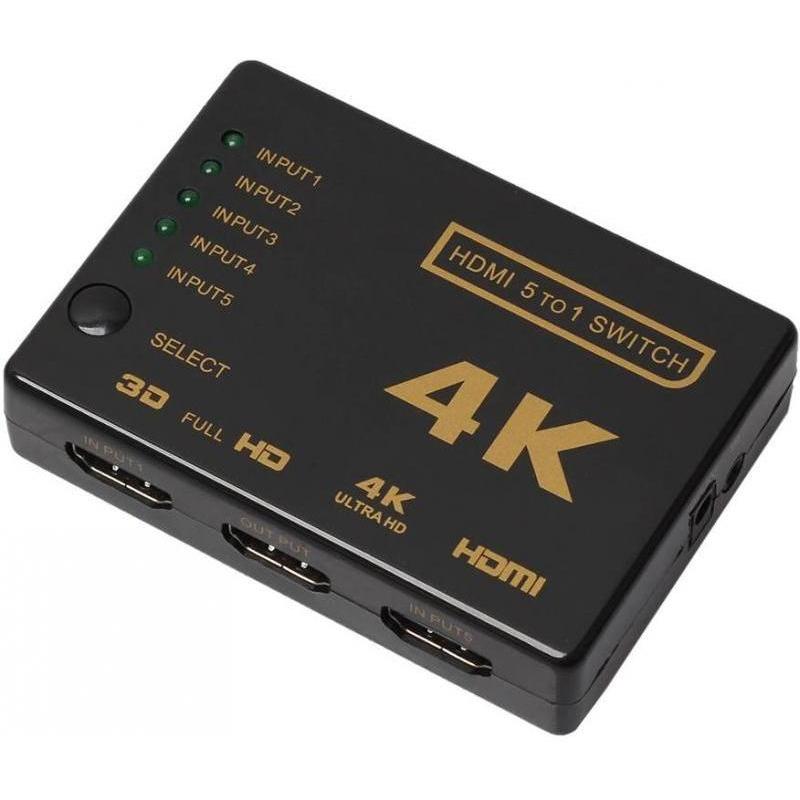 5 PORT HDMI SWITCH 4K