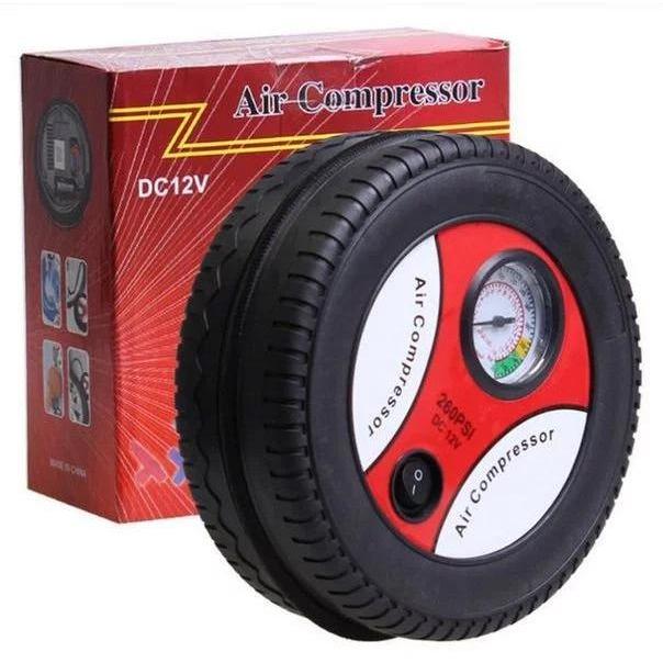 Provide pressure gauge and 3 nozzle adapters. Ideal for inflating tires, balls, rubber floater, hovercraft and so on.