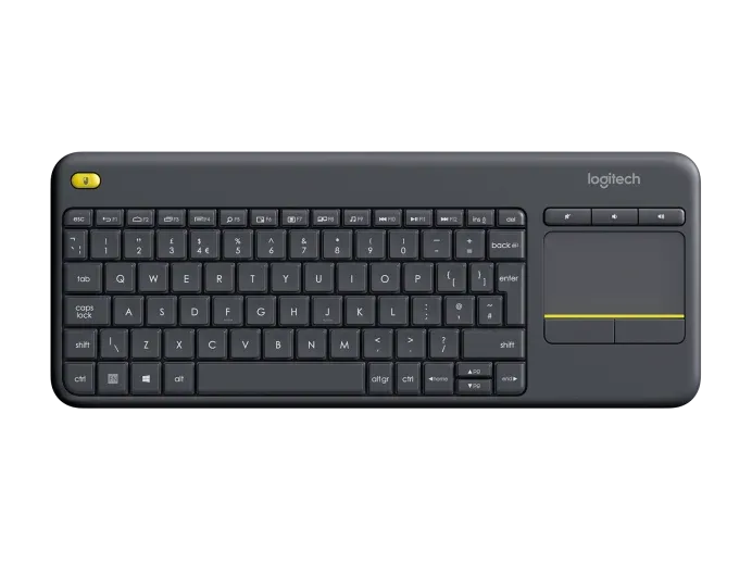 920-007145 - LOGI K400 Wireless Keyboard Plus Touch (Dark Grey) Unifying USB receiver