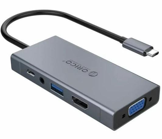 ORICO 5 IN 1 HDMI USB3.0VGA TYPE-C DOCK