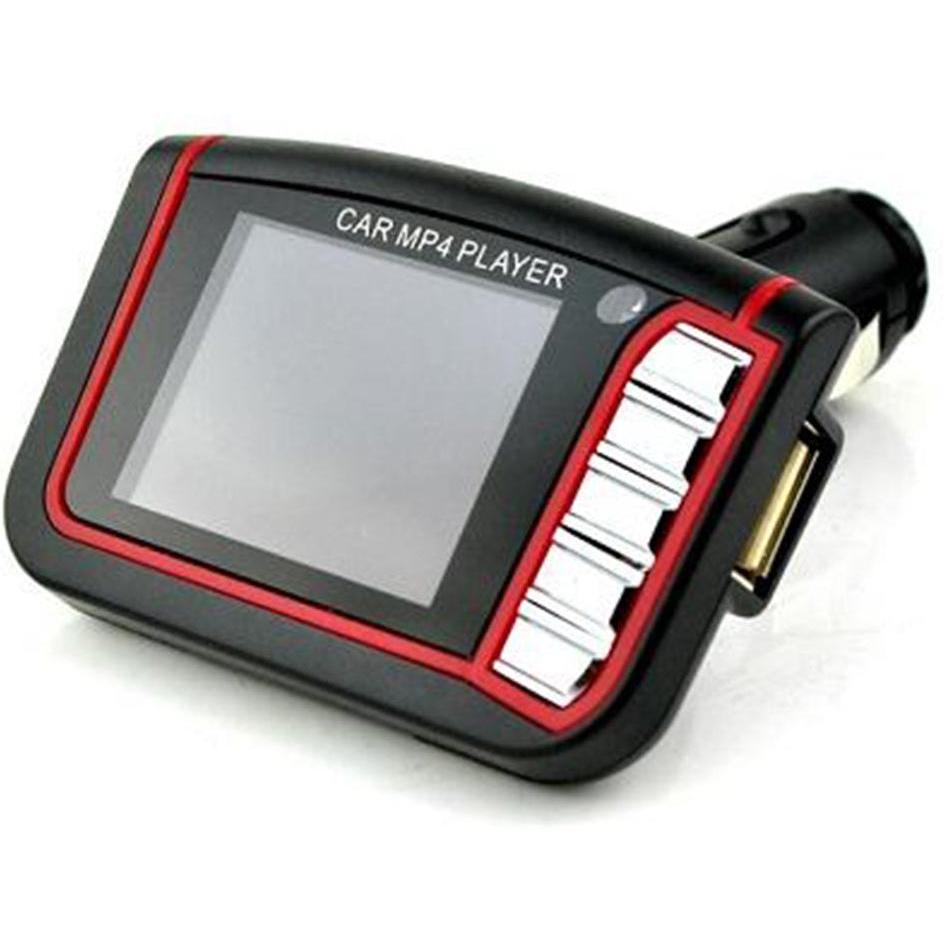 Compact MicroWorld FM Modulator MP3 Player – Car Audio Transmitter with LCD, USB, SD Support for seamless music streaming.