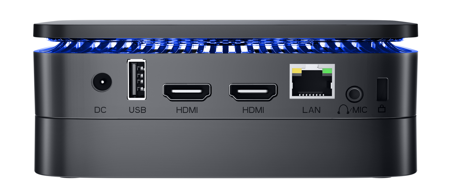 Blackview MP60 Mini PC Intel N150, 16GB RAM, 512GB SSD, Windows 11 Pro