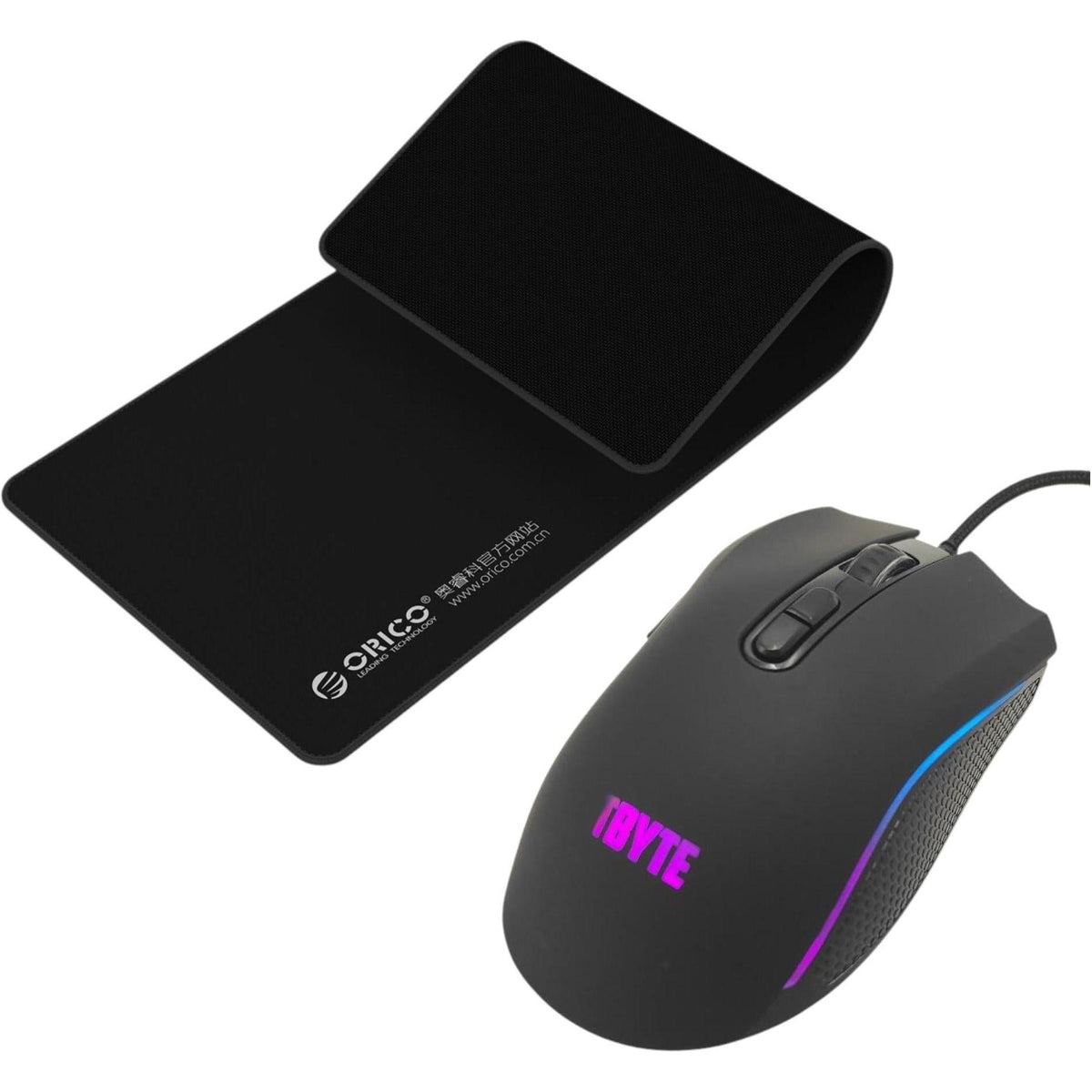 USB GAM MSE + ORICO LARGE M/PAD