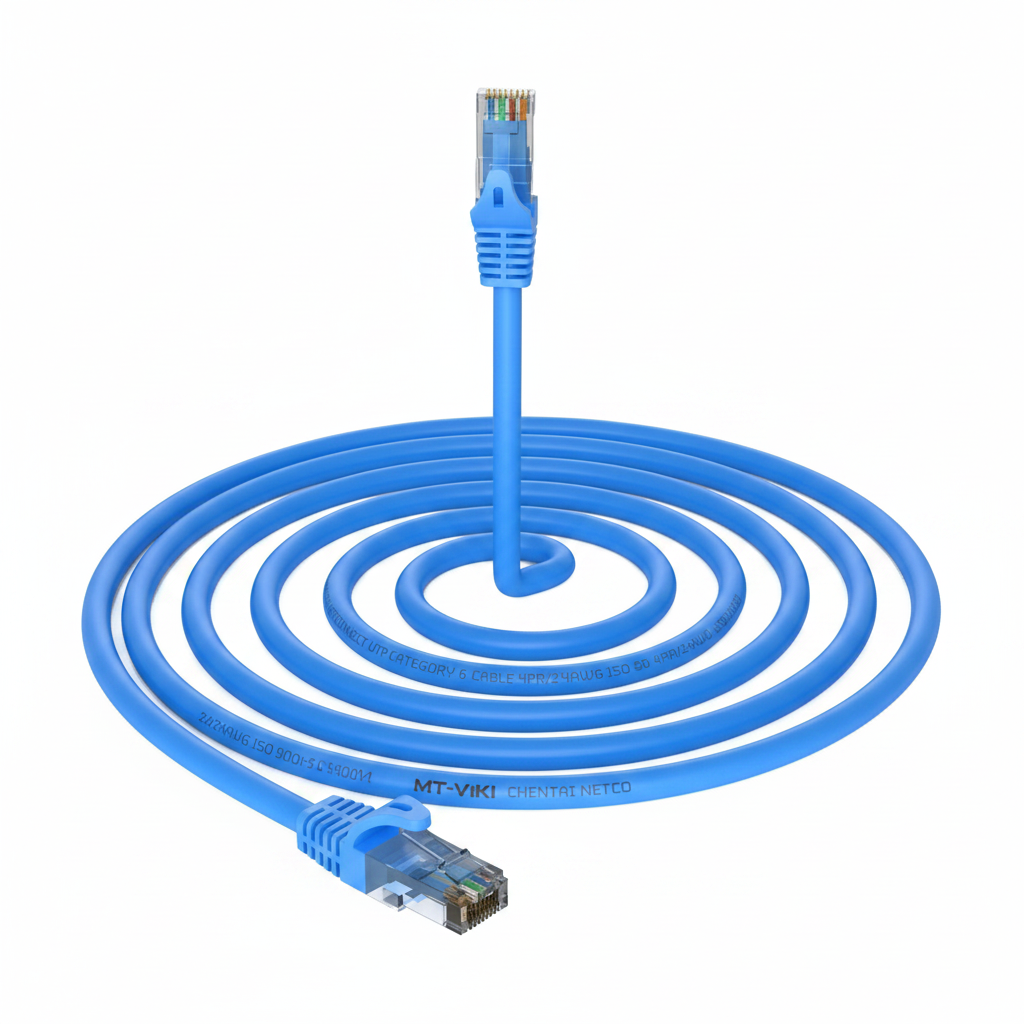 MT-VIKI MT-C6050 5m CAT6 Network Cable Blue