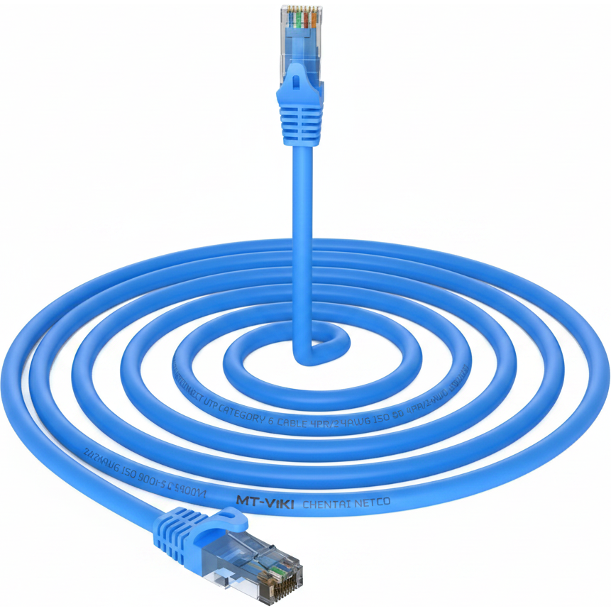 MT-VIKI MT-C6050 5m CAT6 Network Cable Blue