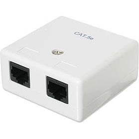 RJ45 WALL BOX DOUBLE