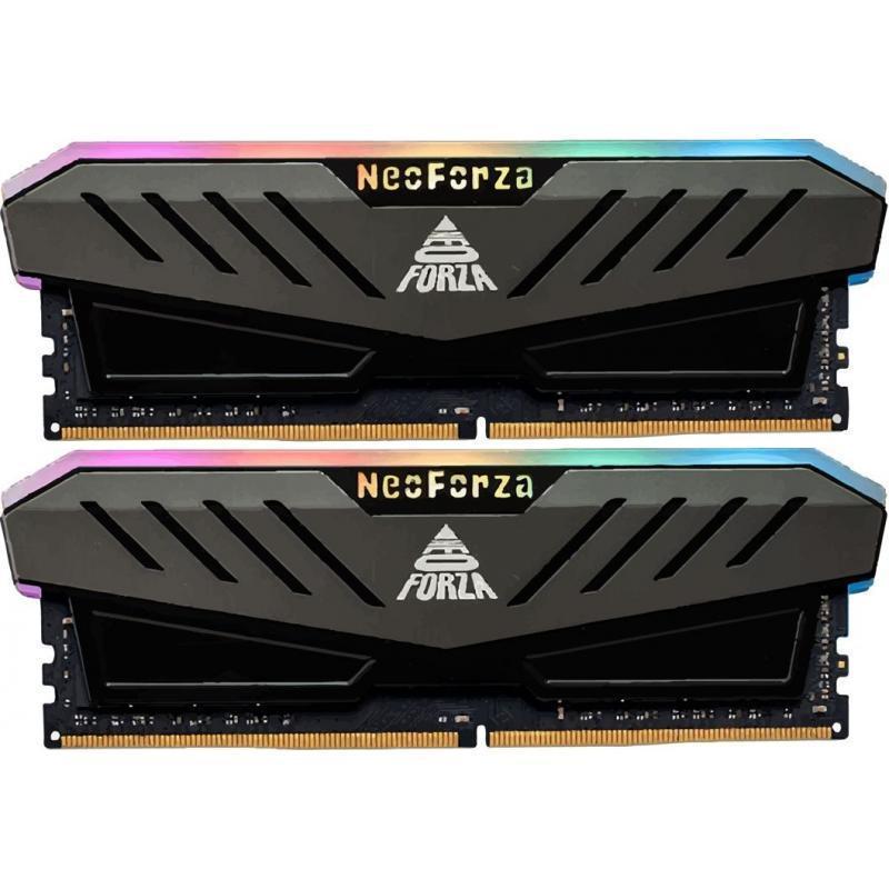 NEO FORZA MARS RGB 64GB (2x32GB) DDR4 3000MHz RAM Kit – High-Performance desktop memory with stunning RGB design.