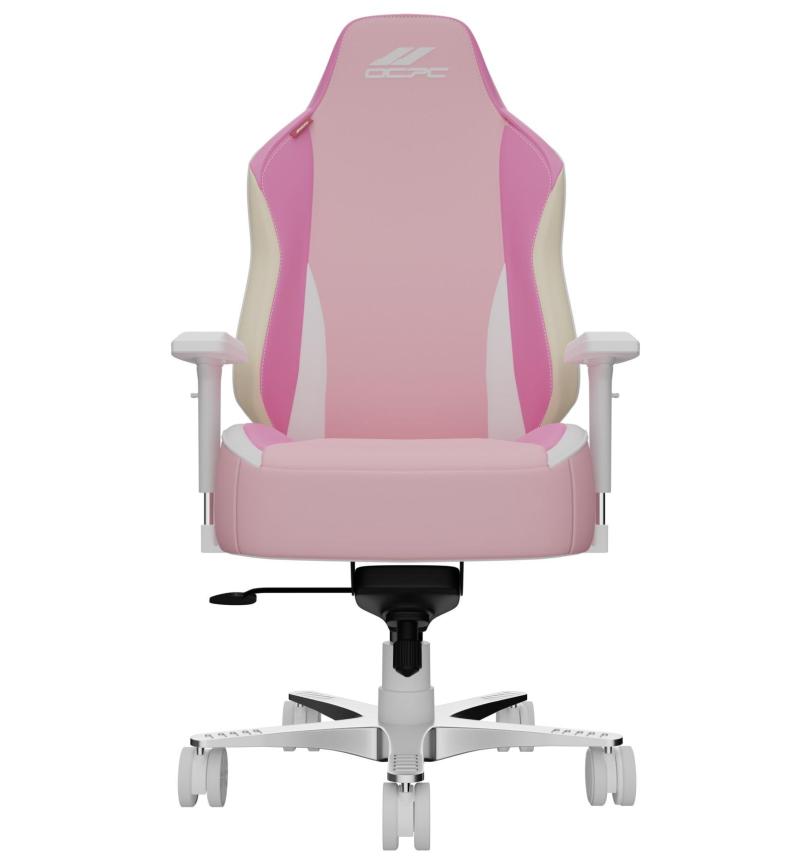 Stylish OCPC AMR‑12 Amore Kids Gaming Chair Pink – PU Leather Ergonomic Seat with 4D Armrests for Ages 5–12.