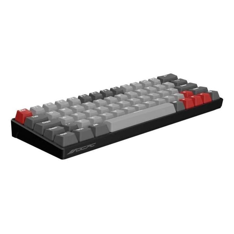 OCPC ZERO MINI 61-Key Mechanical Gaming Keyboard – Black/Grey (OCZRM61LGR)