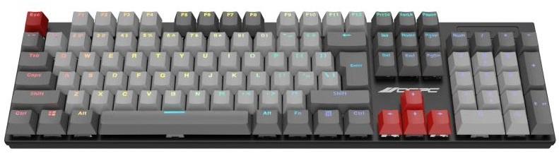 ZERO PRO GAMING KEYBOARD DARK GREY