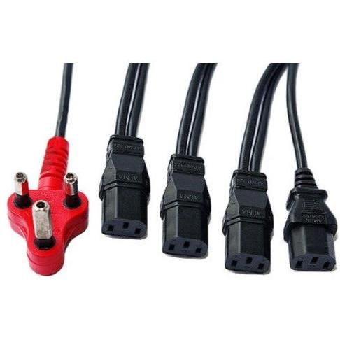 CABLE DEDICATED 3PIN TO 4 X IEC 4.8M