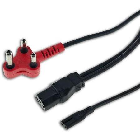 DEDICATED PLUG SPLIT TO 1X IEC + 1X FIG8
