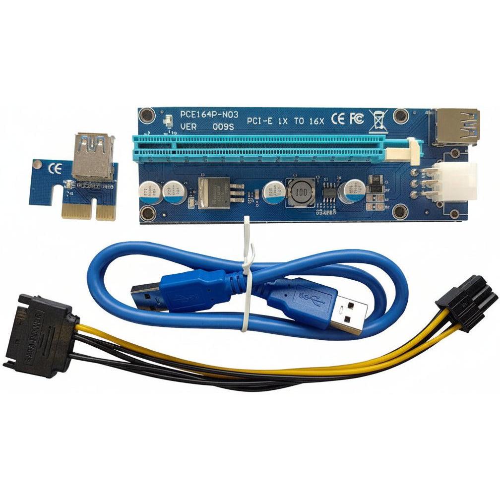 PCI-E Riser Card with 6-Pin Power
