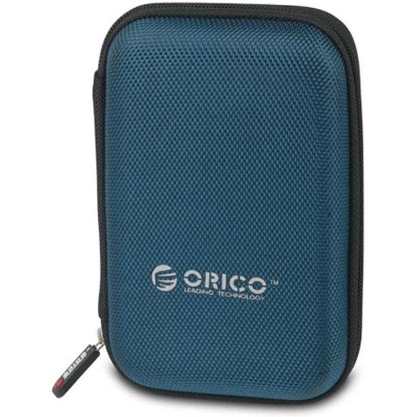 Orico 2.5 Portable Hard Drive protective bag is made of EVA material and built-in cotton, which prevents scratching and bumping to protect your hard drives.