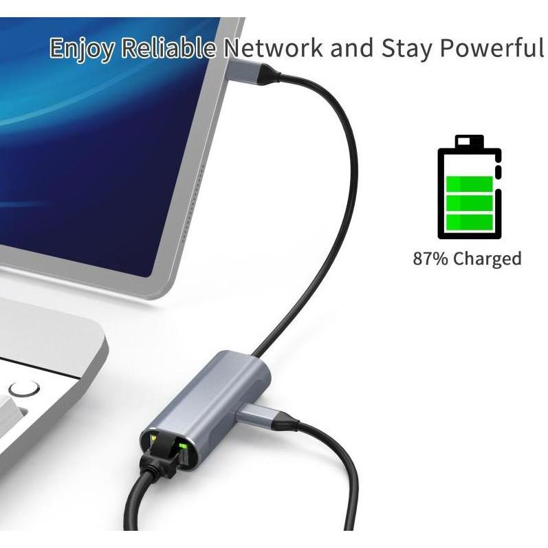 USB-C HUB 1000M LAN+PD