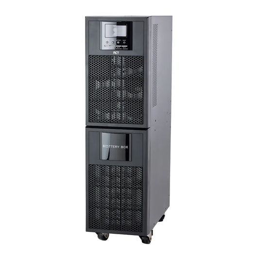 RCT 6000VA/4800W ONLINE TOWER UPS (16x12v/9AH Battery) - BATTERY 6 MONTH WARRANTY ONLY!.