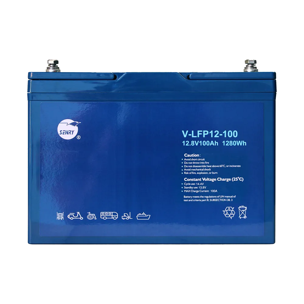 SENRY V-LFP12-100 12V 100Ah Lithium Iron Phospate battery 3YR Warranty 3000 Cylces at 80%DOD