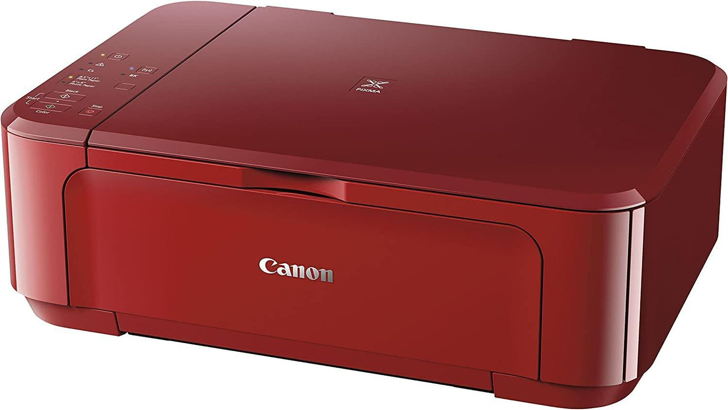 PRE-Loved RED Canon Pixma - Multifunction WiFi Printer! Perfect condition, offering wireless convenience and vibrant color.