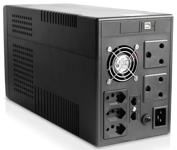 Refurbished PRE-Loved 2400VA UPS – Line-Interactive, RCT Tech, Battery Backup for reliable power solutions.