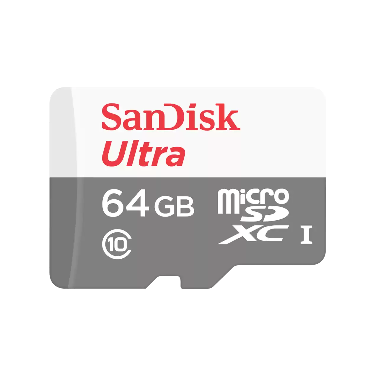 SanDisk Ultra 64GB microSDXC UHS-I Memory Card – Class 10, 80MB/s, Android Compatible | SDSQUNS-064G-GN3MN