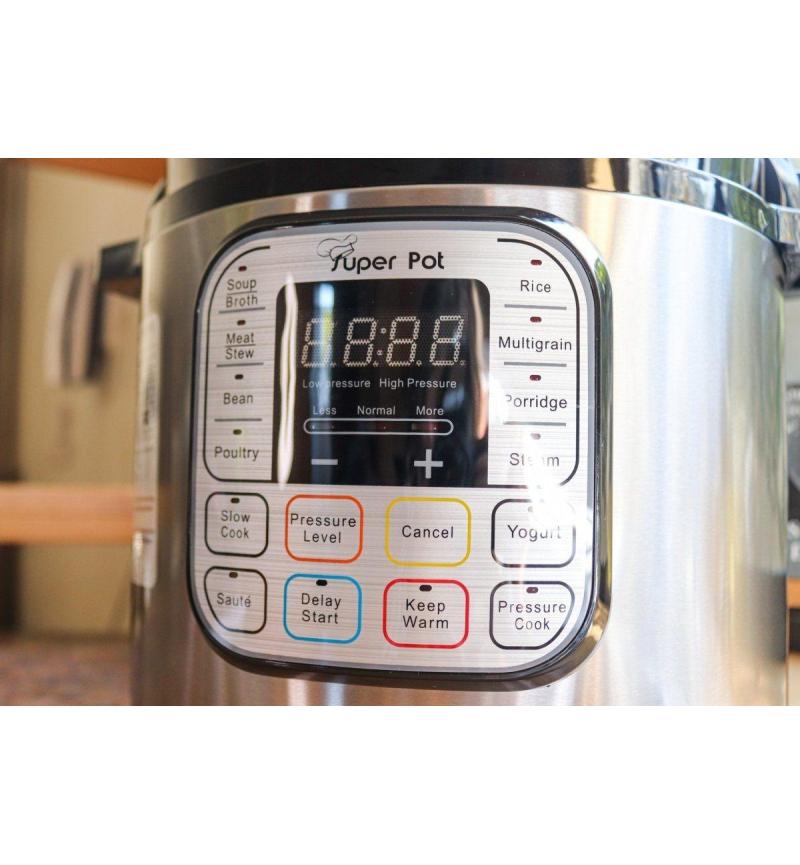 PRE-Loved Silkinder Multi-Cooker – 14 Programs, Aluminium Pot! Perfect for versatile cooking and kitchen efficiency.