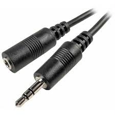 Microworld 3.5mm Male to Female Audio Cable - 3.0m Length