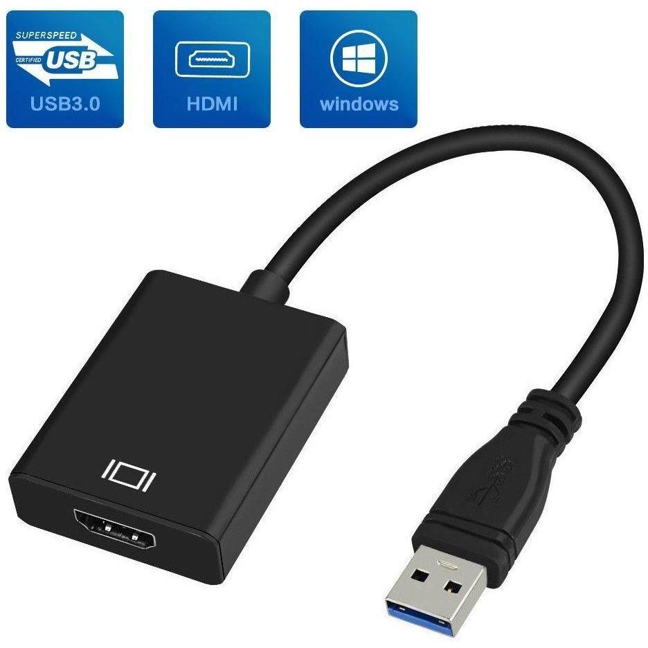Not compatible with Macbook. USB3.0 to HDMI turns an available USB 3.0 port into an HDMI output.