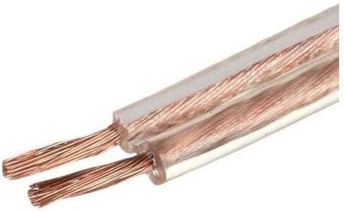 Philips 0.75mm Speaker Cable – 10 Meter High-Quality Audio Wire for Clear Sound with copper strands for superior audio performance.