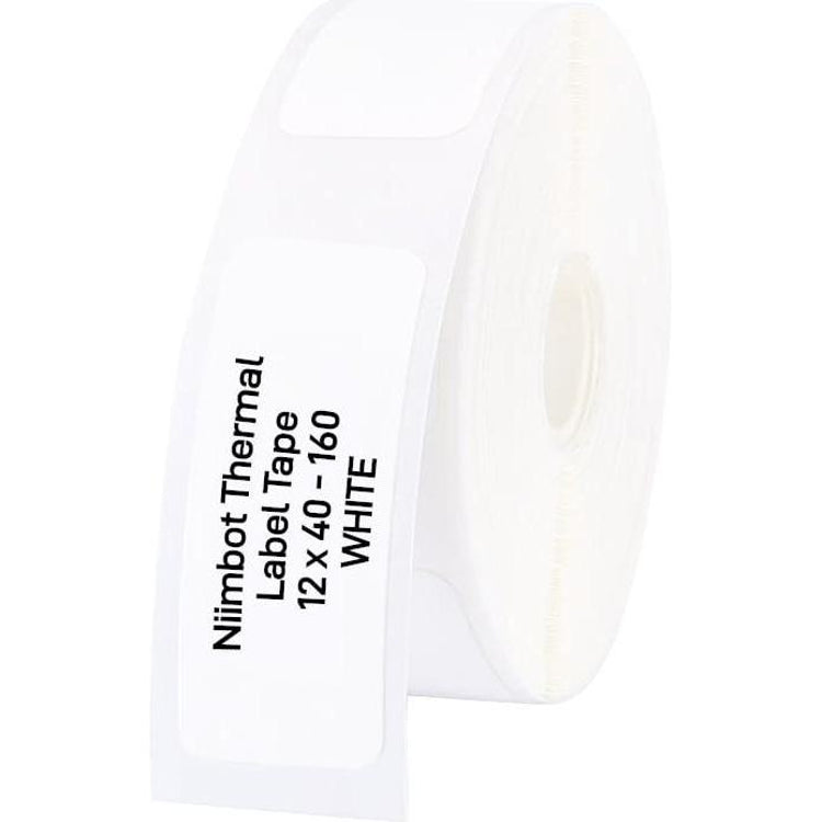 NIIMBOT Thermal Label 12 x 40mm, 160 Labels - White – view 1