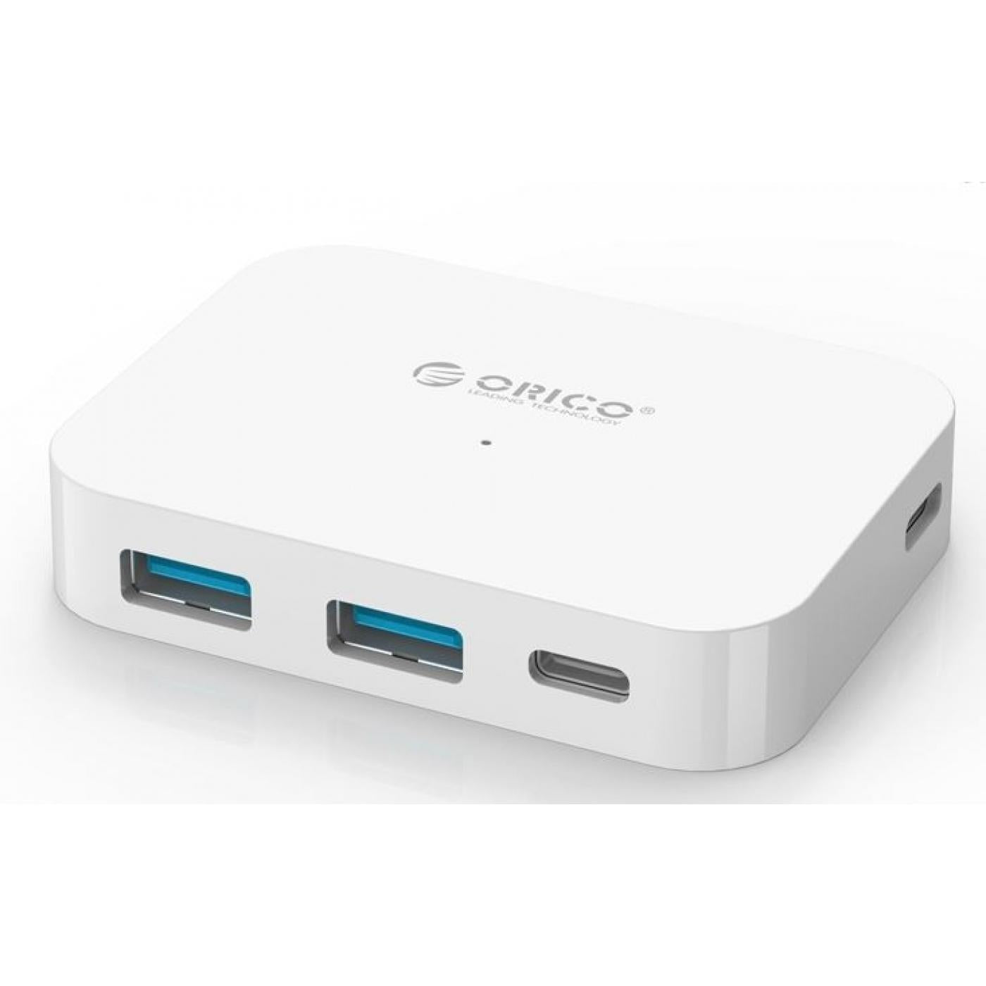 HUB: USB-C - 4P WHITE