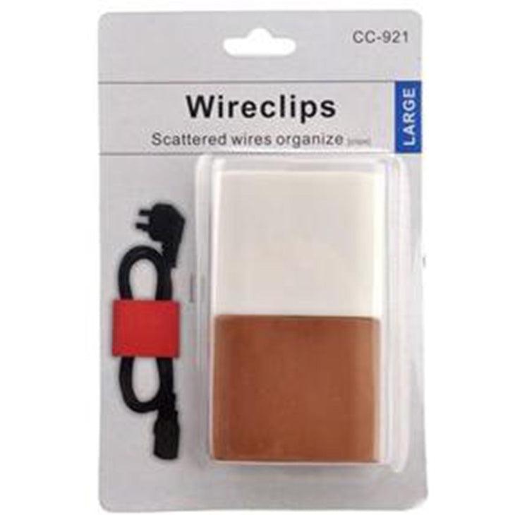 MicroWorld 1 CORD CLIPS (2-Pack) – Secure cable management solution for a tidy workspace with CC-921 durability.