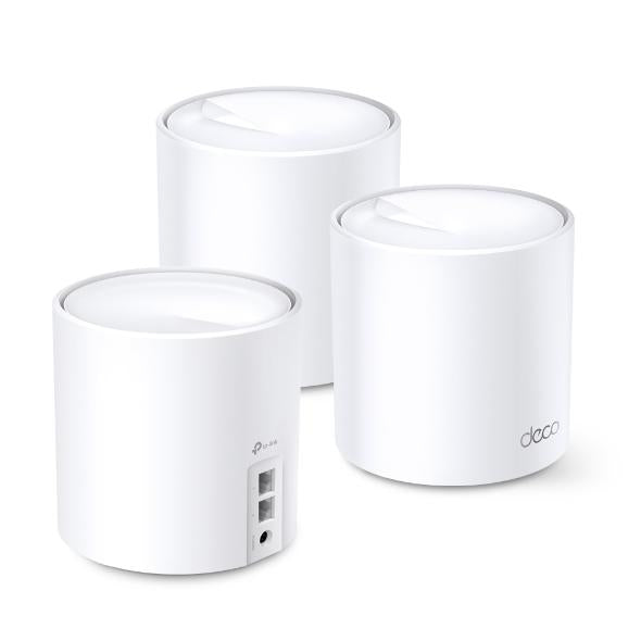 Whole Home Mesh Wi-Fi 6 System 3-Pack with up to 650 m2 coverage TL-DECOX60-3